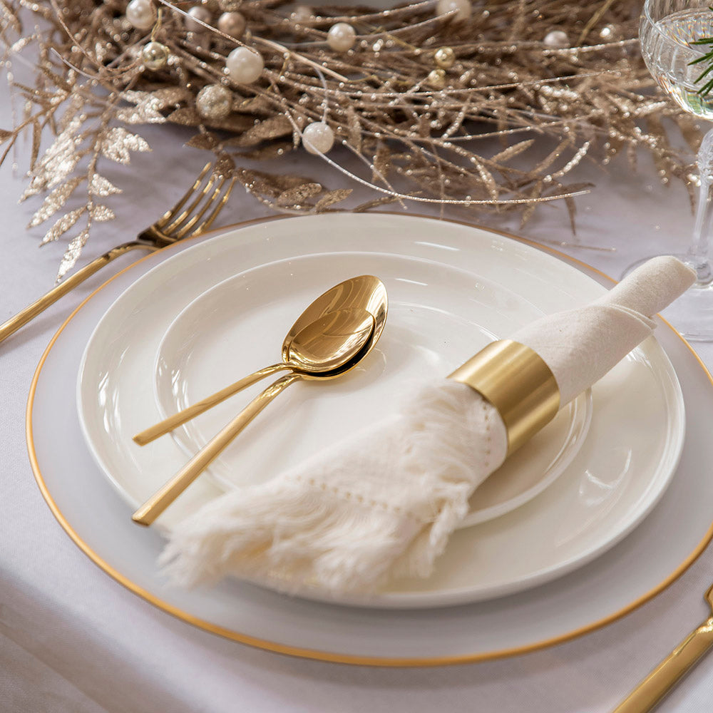 NAPKIN RING Brushed Brass - Wheel&Barrow Home