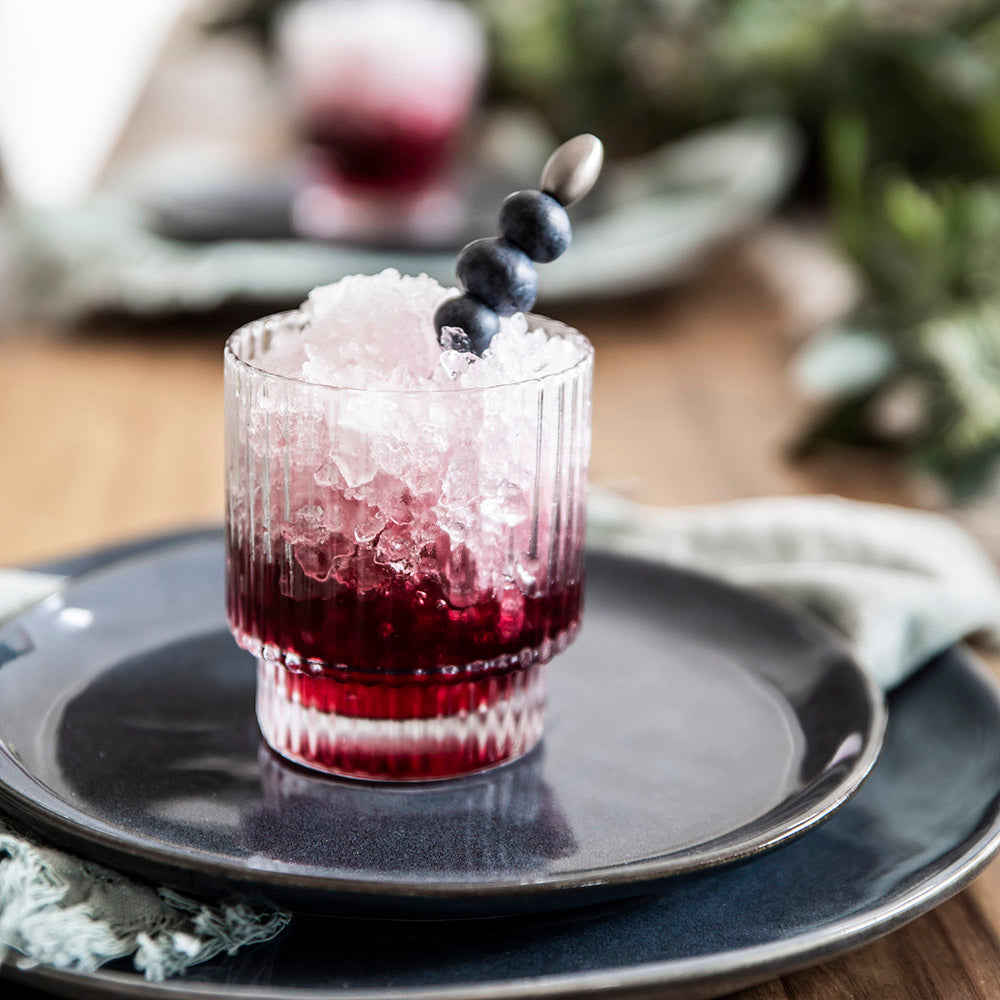 DINNER PLATE Stoneware Mediterranean Blue 29cm - Wheel&Barrow Home