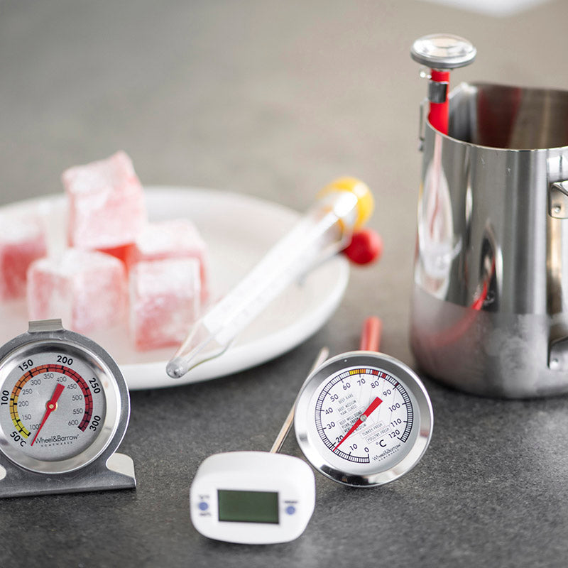 OVEN THERMOMETER Stainless Steel - Wheel&Barrow Home