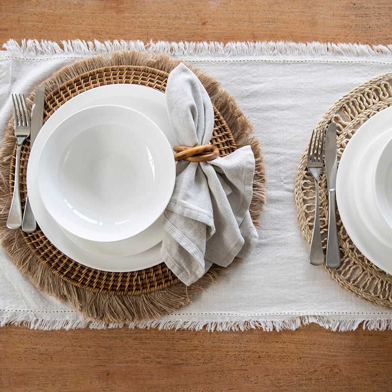 DINNER SET Coupe New Bone 12pce - Wheel&Barrow Home